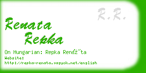 renata repka business card